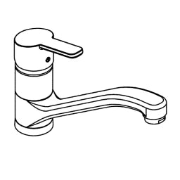 KLUDI Kludi Logo Neo Spültisch-Einhandmischer chrom – 379130575