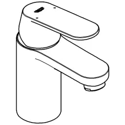 GROHE Grohe Eurosmart Cosmopolitan WT-Mischer glatter Körper chrom – 32 824 000