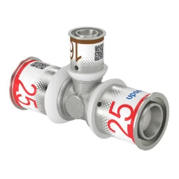 UPONOR Uponor S-Press PLUS T-Stück reduziert 25-16-25 – 1070574