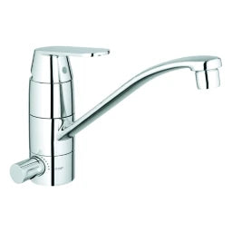 GROHE Grohe Eurosmart Cosmo Spültischmischer flacher Auslauf Absperrventil chrom – 31 161 000