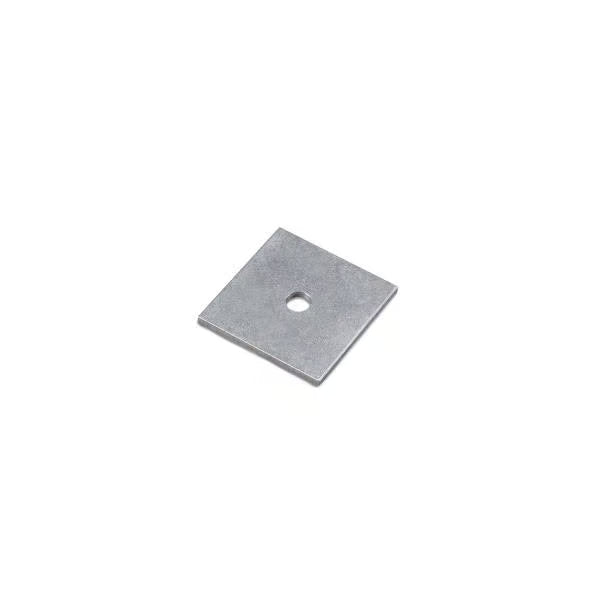 Scheibe 50x50x3 D8,5 Al