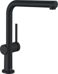HANSGROHE HG Spültischmischer 270 Talis M54 Ausziehauslauf 1jet mattschwarz – 72808670