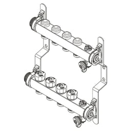 REHAU REHAU Heizkreisverteiler HKV-D Edelstahl 2 Kreise – 13801201200