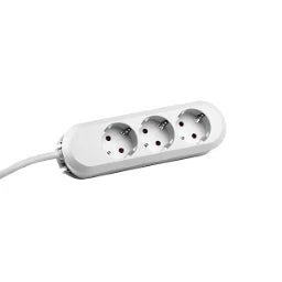 BACHMANN SMART Tischsteckdose 3-fach weiß 3,0m Zuleitung – 388.271