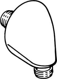 HANSA Hansa Wandanschlussbogen verchromt – 0442 0100