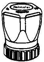 HEIMEIER Heimeier Handregulierkappe mit Rändelmutter – 2001-00.325