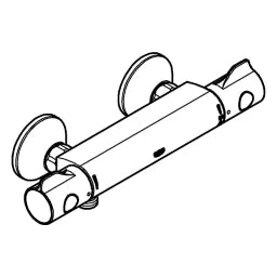 GROHE Grohe Grohtherm 800 Thermostat Brause, chrom – 34 558 000