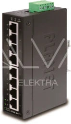 PLANET Industrie Switch IP30 Slim Type 8-Port Industrial Fast Ethernet Switch – ISW-801T