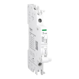 SCHNEIDER ELECTRIC Hilfskontakt, Fernmeldeschalter, Acti9, iOF/SD+OF, 100mA bis 6A, 24VAC bis 415VA – A9A26909