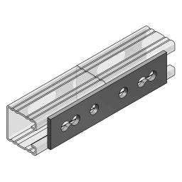 MEFA Flachverbinder 4-Lo., für C-Profil 45 Lochung 13 mm – 0814349