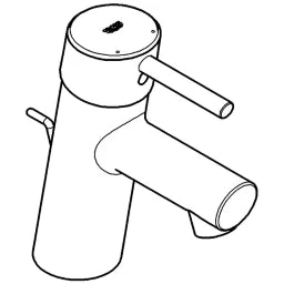 GROHE Grohe Concetto EH-Waschtischbatterie chrom – 32 204 001