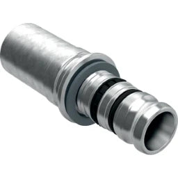GEBERIT GE Mepla Uebergang auf Mapress Edelstahl mit Einschubende, d20 x 18mm – 602.510.00.5