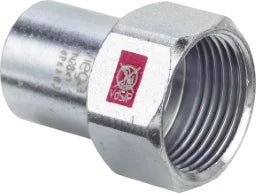 VIEGA Viega Einsteckstück Prestabo 1112.1 in 18mm x Rp1/2 Stahl verzinkt – 559 144