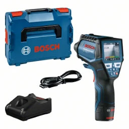 BOSCH POWER TOOLS Thermodetektor GIS 1000 C, mit 2 x 1,5 A h Li-Ion Akku, L-BOXX – 0 601 083 301