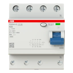 ABB FlexLine Fehlerstromschutzeinrichtung 4- polig Typ AG kurzzeitverzögert 40A 30mA – 2CSF204465R1400