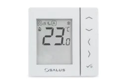 SALUS Digitatler Raumthermostat UP Weiß, 230V mit 3 A Schaltstrom – 112645