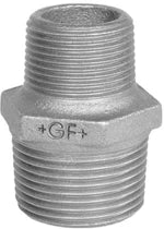 FISCHER GEORG FITTINGS Doppelnippel red. Fig. 245 5/4"x1/2" verzinkt – 770245225