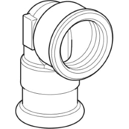 GEBERIT GE Mapress Kupfer Uebergangswinkel 90 Gr. d28mm x Rp1 – 63856
