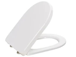 MKW MKW Dario Plus WC-Sitz mit Deckel weiß mit Push-Exzenteredelstahlscharnier – AC10-0A01