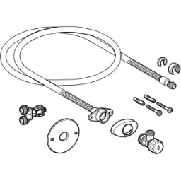 GEBERIT GE Wasseranschluss Set AquaClean Tuma Aufsatz, fuer UP-SPK Sigma12 – 147.035.00.1