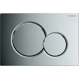 GEBERIT GE Betaetigungsplatte Sigma01 2-Mengen verchromt, round – 115.770.21.5