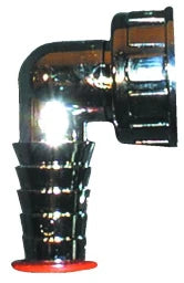 HUTTERER & LECHNER HL19.C WG-Anschl.knie 1"x3/4". chrom – HL19.C