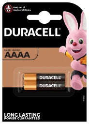DURACELL Spezial Alkaline Batterie AAAA 1.5V MN2500, LR8D425, 2er Blister – 041660