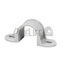 PIPELIFE Lappenschelle für Installationsrohre Ø25mm hellgrau – TSL25