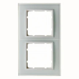BERKER B.7 Rahmen 2fach Glas polarweiß – 10126909