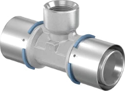 UPONOR Uponor Press-T-Stück MLC mit IG 40-Rp3/4-40 – 1046923