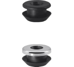 SCHMIDT STEDO MÜLET-URINAL-VERBINDER, 602810, SCHWARZ + ROSETTE 12,5 – 180085