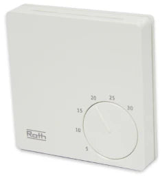 ROTH WERKE Roth Raumthermostat Basicline H/230 Volt – 1135007402