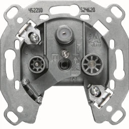 BERKER Antennen-Einzeldose 3-Loch Up – 452210
