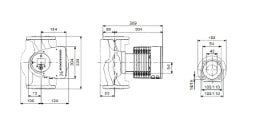 GRUNDFOS Grundfos Flanschpumpe MAGNA3 40-80 F 220 1x230V PN6/10 Nr.97924268 – 97924268