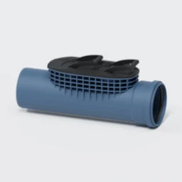 POLOPLAST PO Reinigungsrohr POLO-EHP Control DN 160, blau – 01902