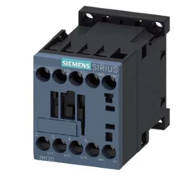 SIEMENS Schütz, AC-3e, 7 A/3 kW/400V, 3-polig, A C 24V, 50/60Hz, 1S, Schraubanschluss – 3RT20151AB01