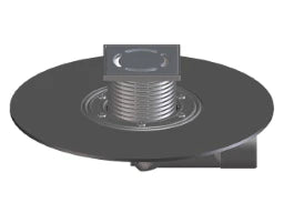 HUTTERER & LECHNER HL80H Balk.- u. Terr.abl. DN50/75 drehb. m. Bitumenmanschette u. frosts. GK – HL80H