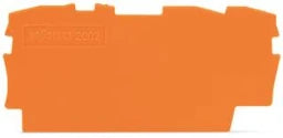 WAGO Abschluss- und Zwischenplatte 0,8 mm dick, orange – 2002-1392