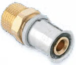 ROTH WERKE Roth Übergangsnippel 32mm x 1"AG Messing – 1135001274