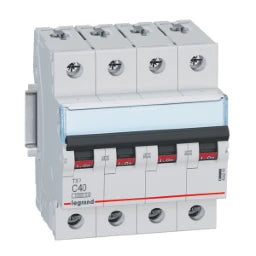 LEGRAND LS-Schalter 10kA C 40A/3pol+N 4TE – 404243