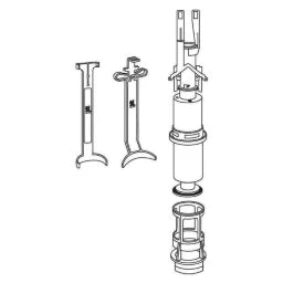 REHAU Ablaufventil-Set UP-Spülkasten Typ: A12 / E11-E21-E31 – 18965901785