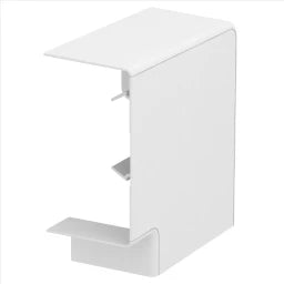 OBO Flachwinkel Haubenformteil 70x130mm Poly carbonat/Acrylnitril-Butadien-Styrol rei – 6274420