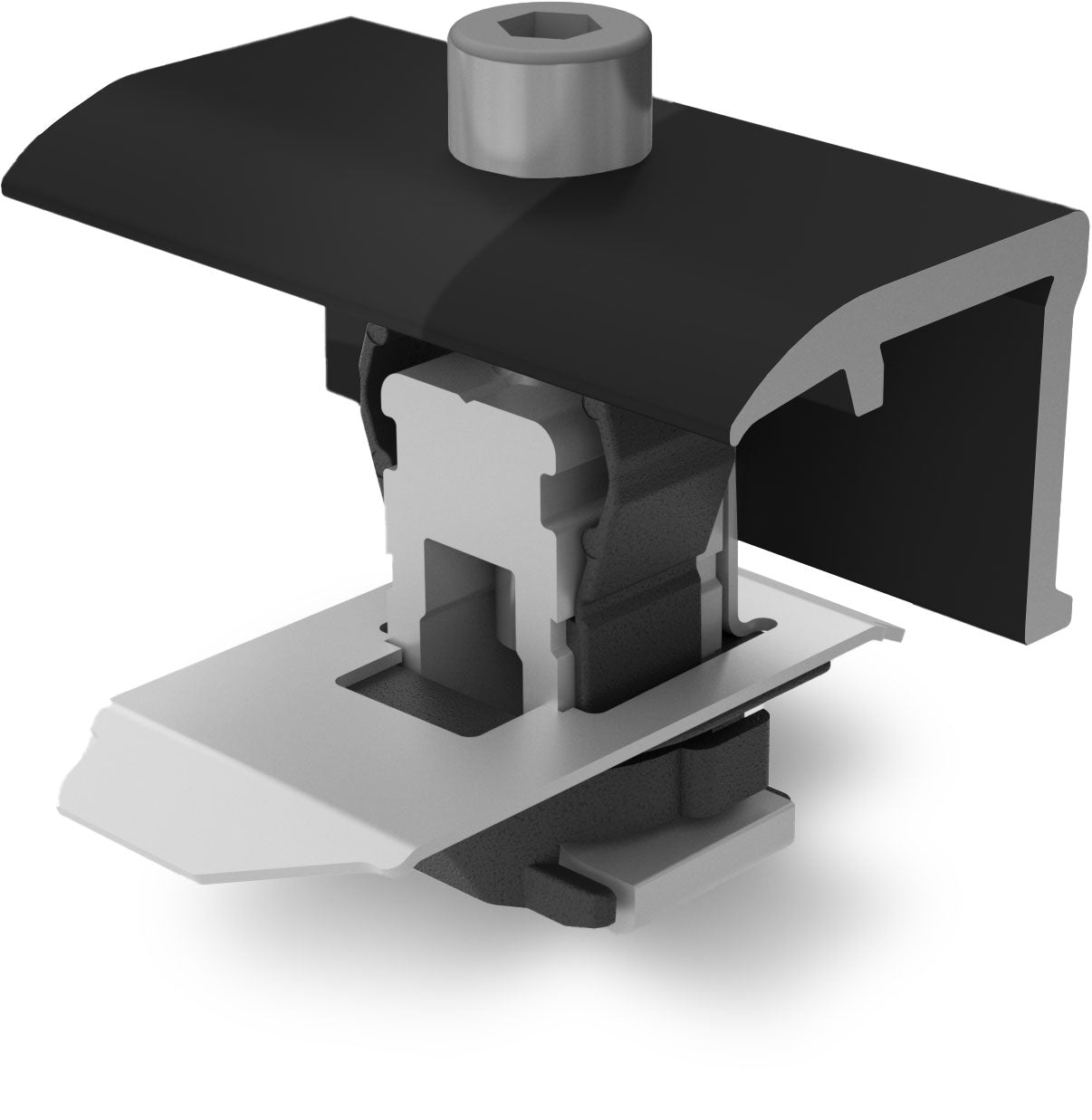 K2 SYSTEMS K2 Endklemme 25-40 mm, Schwarz eloxiert – 2004545