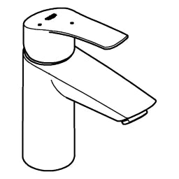 GROHE Grohe EH-WT-Batterie Eurosmart 32926_3 S-Size MST kalt Zugst.-Ablaufgrt. chrom – 32 926 003