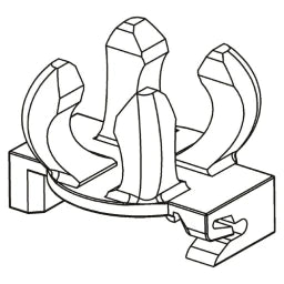 REHAU REHAU Drehclip quattro für REHAU Rohrträgermatte – 12125511001