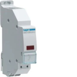 HAGER LED Leuchtmelder, rot, 230VAC QC Schiene – SVS122B