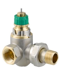 DANFOSS Danfoss Dynamic Valve RA-DV 15 druckunabhängig, R 1/2, WE re,vernickelt – 013G7719