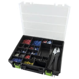 HAUPA Kabelschuh-/Aderendhülsensortiment DIN im Kasten – 270895