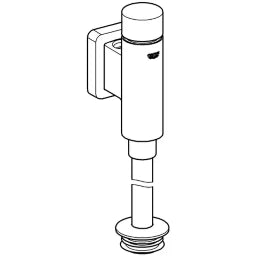 GROHE Grohe Rondo Urinaldruckspüler chrom – 37 339 000