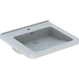 GEBERIT SANITAER Geberit Renova Comfort Waschtisch 600x550mm unterfahrb., weiß m HL, m ÜL – 128660000